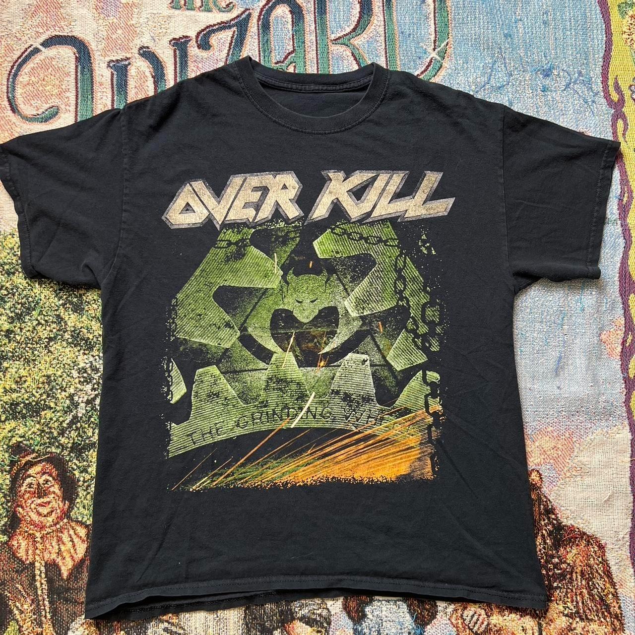 Overkill Metal Band Shirt Black Color Gift Fan Unisex Shirt AN47831 XXL