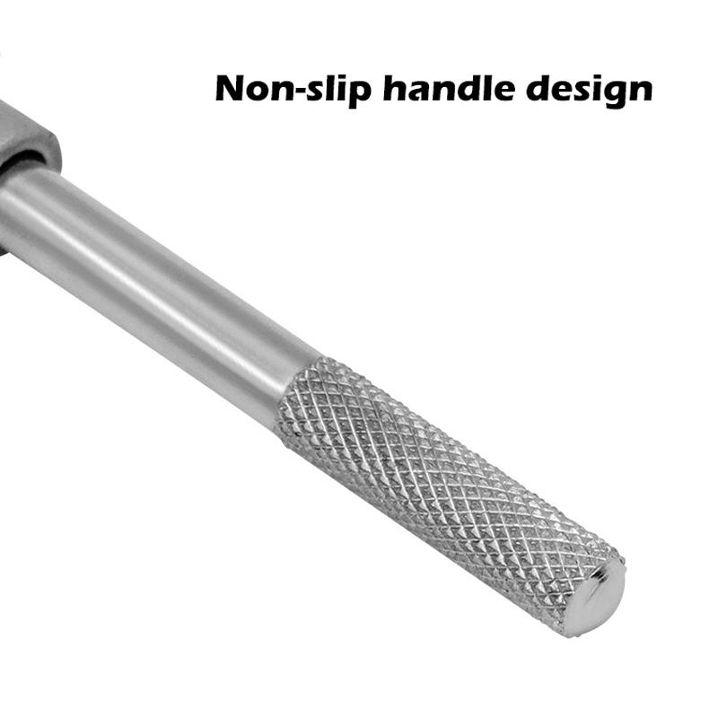M3-M12 8/6 Pieces Metric Hand Tap Collection HSS Right-handed Tapping Drill Thread Punching Wrench Hand Tools Male To Make Thread In Steel