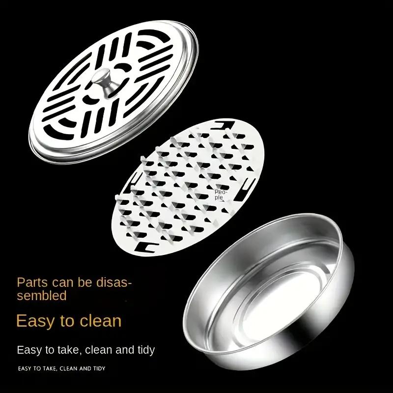 1Pc Stainless Steel Mosquito Coil Holder - Portable Home Use Mosquito Repellent Incense Burner Box with Lid and Handle