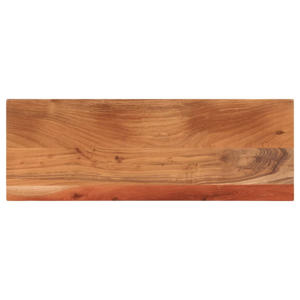 Vidaxl Blat Stołu, 90X20X3,8 Cm, Prostokątny, Lite Drewno Akacjowe