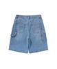 Covernat Woman Bermuda Denim Shorts Blue