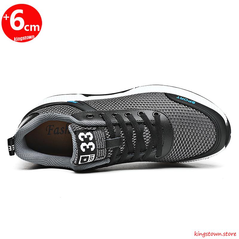 Sneakers Men Elevator Shoes Height Increase Shoes For Men Summer Heightening Shoes Height Shoes Insole 6Cm