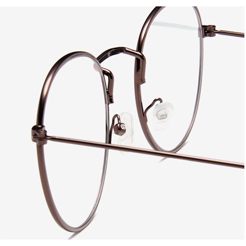 Buy Retro Metal Frame Glasses Round Frame Eyewear Fashion Eyewear