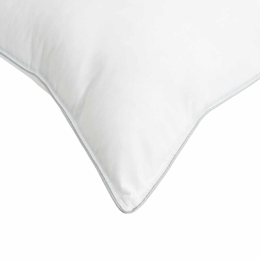 Pillow 2 pcs White 60 x 60 cm Bamboo Fiber