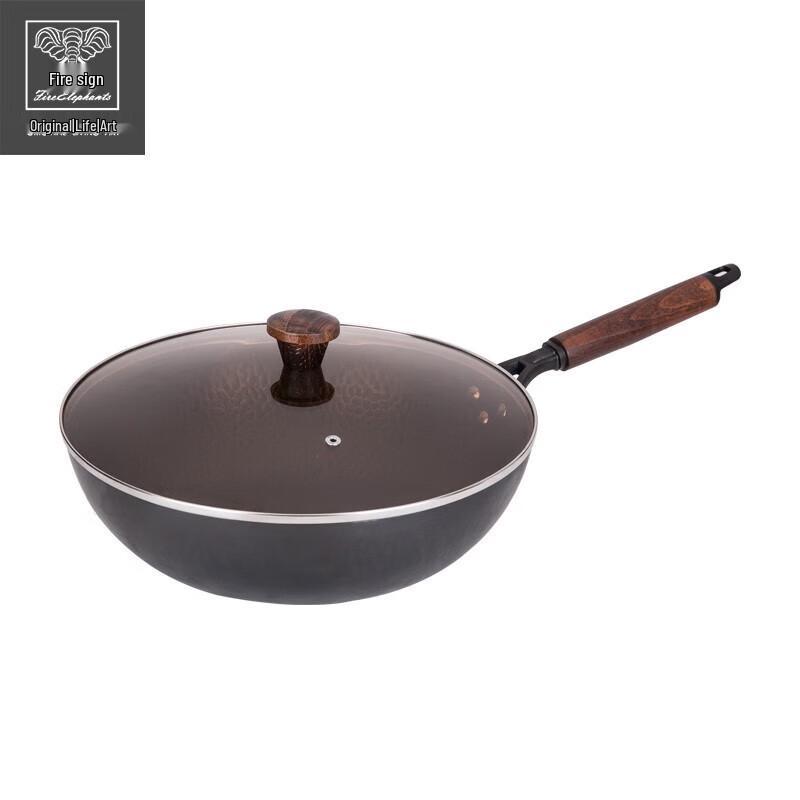 Huoxiang Traditional Uncoated Cast Iron Health Pot