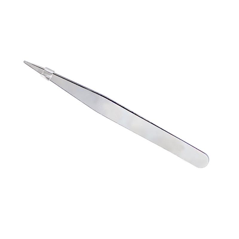 

Non-slip Stainless Steel Tweezers for Jewelry, Diamond Eyelash, Nail Art, and DIY Handmade Crafts