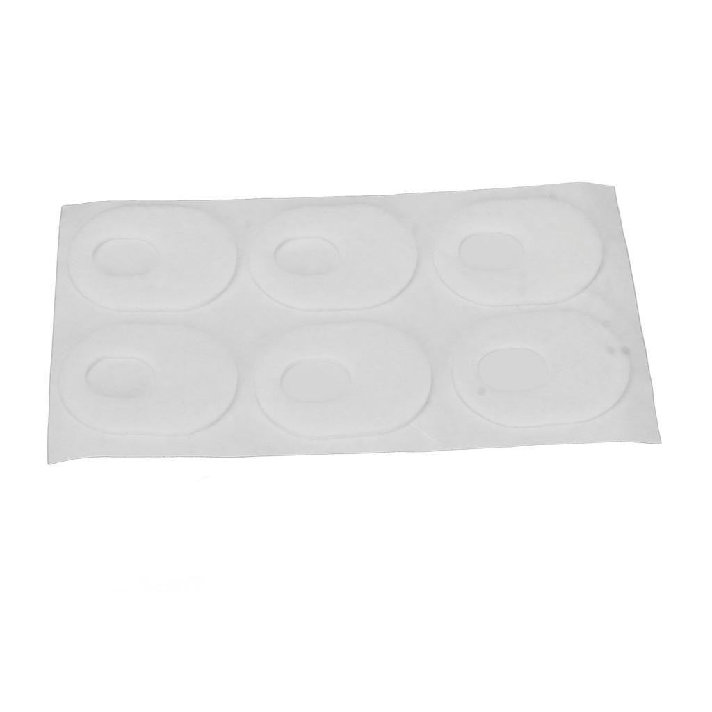 10 Arkuszy Owalne Poduszki na Odciski Męskie Damskie Białe Stopy Ból Ulga Samoprzylepne Podkładki Poduszki na Odciski