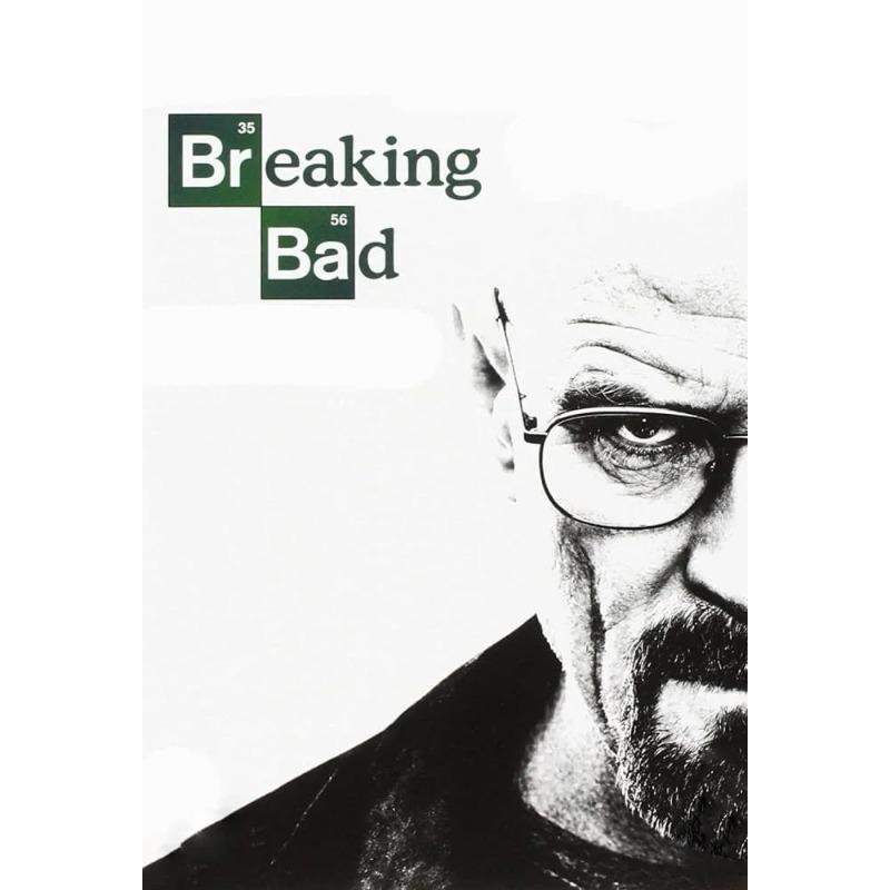Breaking Bad Klassische Krimi-TV-Serie Poster Leinwandmalerei Heisenberg Drucke Wandkunst Bilder Moderne Heimzimmerdekoration