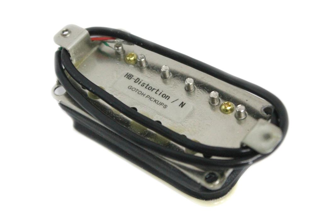 Made in Japan Humbucker Pickup Neck Cream Color [GOTOH Pickups] HB-Distortion (Front) GTPU-HB-DST-CRM-N