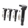 UF499 5C1586 Ignition Coils & Spark Plugs for 06-11 Hyundai/Kia 1.6L Models
