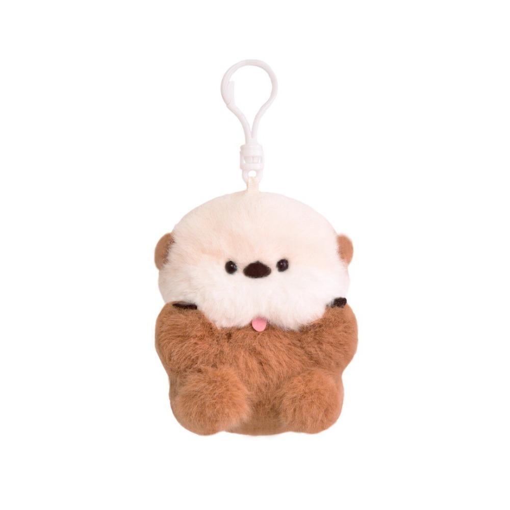 Sea Otter Aquarium Plushies Pendant Penguin Polar Bear Keychain  Backpack Decor