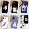 English Bull Terrier Dog Funda For iPhone 16 15 Pro 14 Pro Max Plus 11 13 12 Mini X XS XR Phone Case