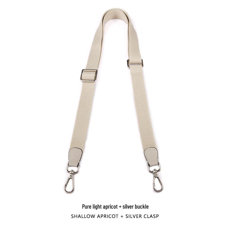 MHS-F-37 2,5CM Jednobarevný Nastavitelný Plátěný Popruh Přes Tělo/Přes Rameno Náhradní