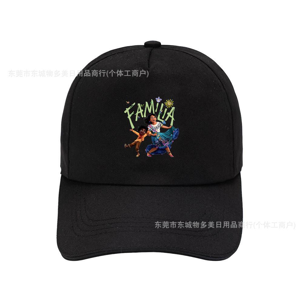 Encanto Baseball Cap Adjustable Summer Mesh Hat With Wide Brim For Adults Fans