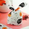 Clear Plastic Snack Pouches for Retail 48 Pcs Halloween Candy Bags, Kids Trick or Treat Goodie Cute Rabbit Portable Bags School Events Ear Small Gift