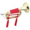 MAXTONE Trumpet Gold Lacquer 3-Wrap TB-3L