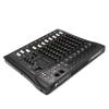 9 Channel Professional Console Studio Audio Mixer USB Bluetooth DJ Sound Mixing for Family KTV Meeting Campus Speech
