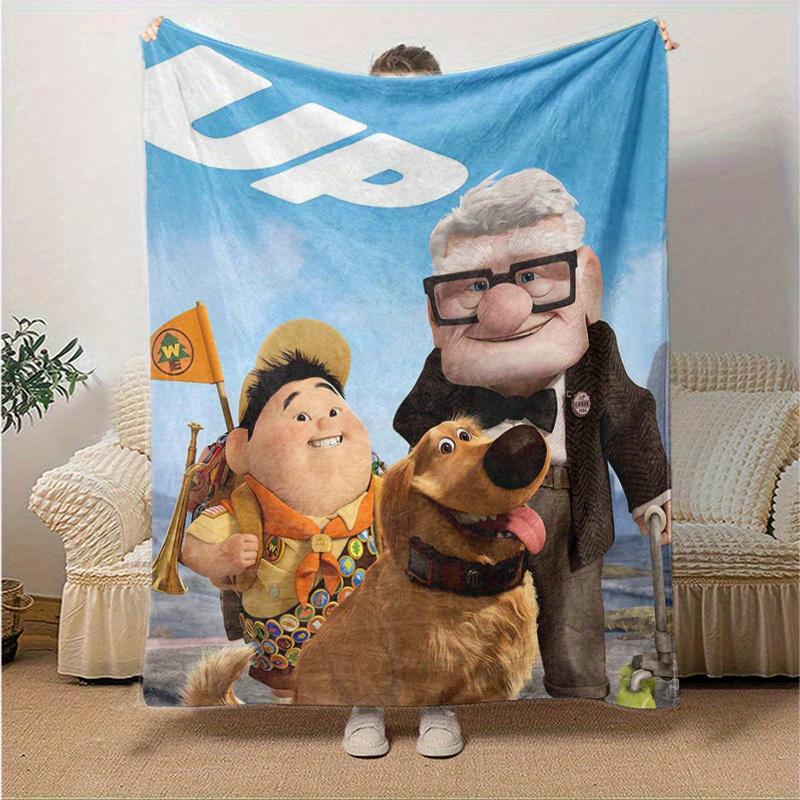

1pc, Up Home Decor Blanket, Perfect for Couch, Bed, Travel, Camping, Car, Beach, Office Nap, Soft Throw with Classic Characters, Ideal Gift for Fans o 130x150cm