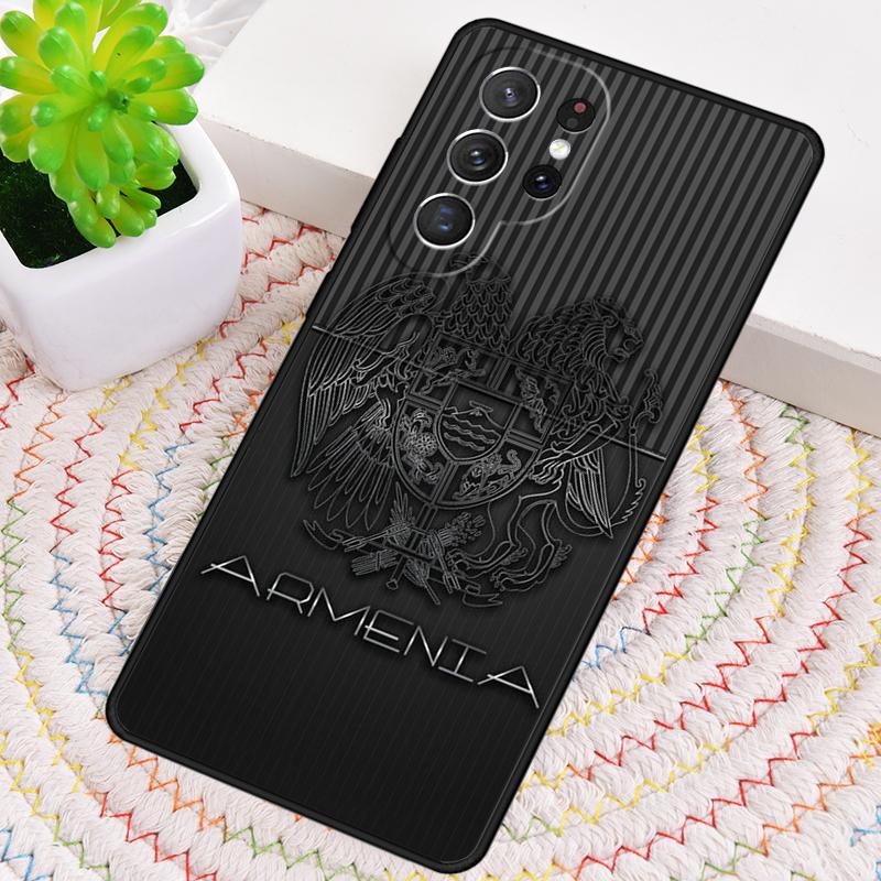 Armenia Armenians Flag Phone Case for Samsung Galaxy Note 10 Pro S26 Ultra S23 S24 FE S25 S21 S22 PLUS Shockproof Cove
