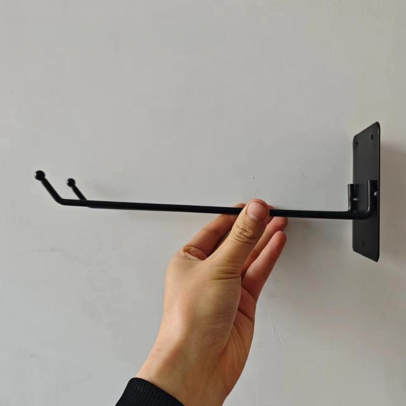 

Настенный гаражный крюк для хранения садовых инструментов - Металлический органайзер для лопат и граблей, Подвеска для садового инвентаря, Компактное решение для организации гаражного пространства 1pc чёрный