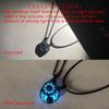 Magnetic Sun & Moon Projection Pendant Necklaces for Couples - 2pcs Set, 'I Love You' In 100 Languages, Perfect Valentine's Gift