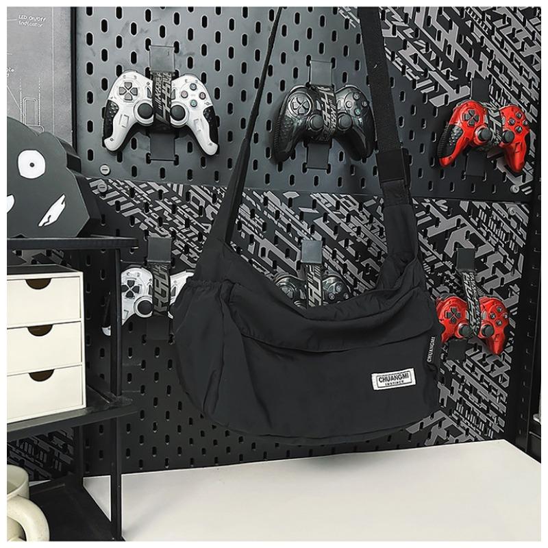 Shoulder Bag Trendy Brand Messenger Bag Tooling Style New Casual Simple Women's Bag Large Capacity Personalized Mailman Bag Tide