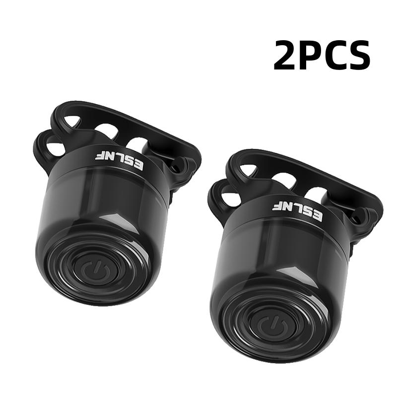 Aluminum Alloy Bike Tail Light USB RechargeableTail Light for Bicycle Mountain Road Bicycle Tail Light