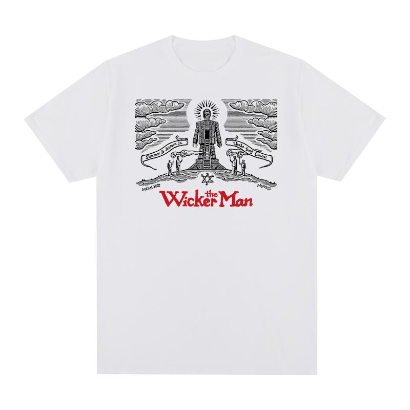 

The Wicker Man Vintage tshirt 70S Horror Movie Y2k Clothing Birthday Gift Cotton Men T shirt New TEE TSHIRT Womens tops S