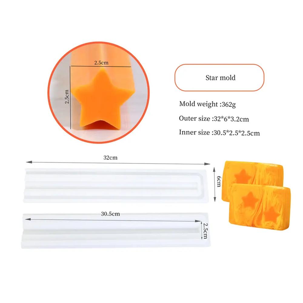 Cat Shaped Silicone Tube Column Mold Handmade Soap Candle Chocolate Loaf Baking Tools for DIY Craft Dessert Party Decoration