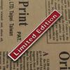 Metal Limited Edition Badge 3D Sticker Car Styling Logo Decoration Exterior Decals Motorcycle body Stickers car Accessories
