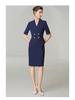 Summer Slimming Two-Piece Professional Dress for Beauty Salon