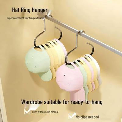 Multifunctional Hat Hook: Wardrobe Hanging Display for Baseball Caps