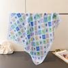 Spring Summer Vacation High-end Printed Silk Scarf Imitation Square Shawl Versatile Neck Small Headscarf Women