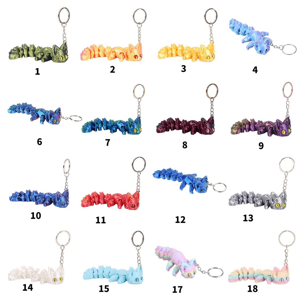 High Precision 3D Fox Key Chain Charm Lightweight Portable Keyring Accessory For Anime Fans and Gift Collector