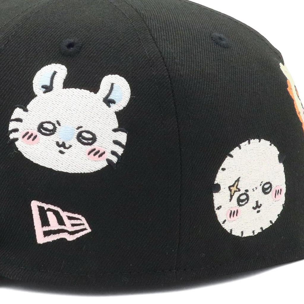59FIFTY Chiikawa Size 7 5950 AO CHIIKAWA FRIENDS BLK [New Era] Cap, Collaboration, Black, 3/8,