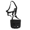 Black Horse Grazing Muzzle Easy Breathe Horse Mouth Cover with Large Holes Anti Biting Horse Muzzles for Equestrian