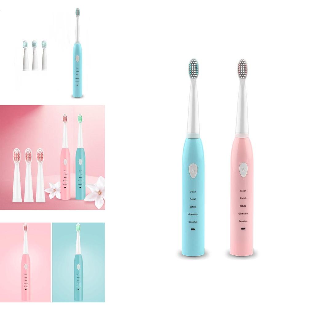 Premium Electric Toothbrush With Acoustic Vibration And Dual Clean Crest Technology