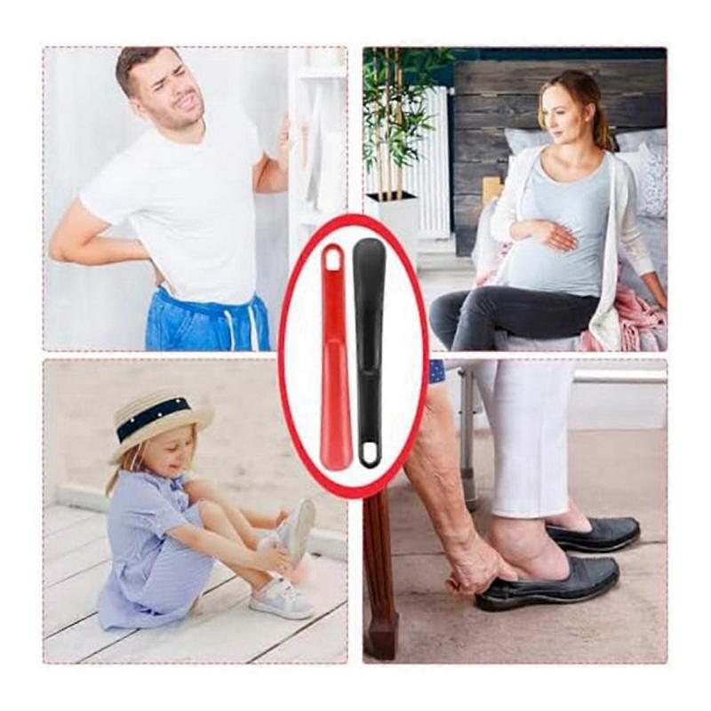 Shoehorn 25 cm Short Handle with Hanging Hole for Men, Women, People