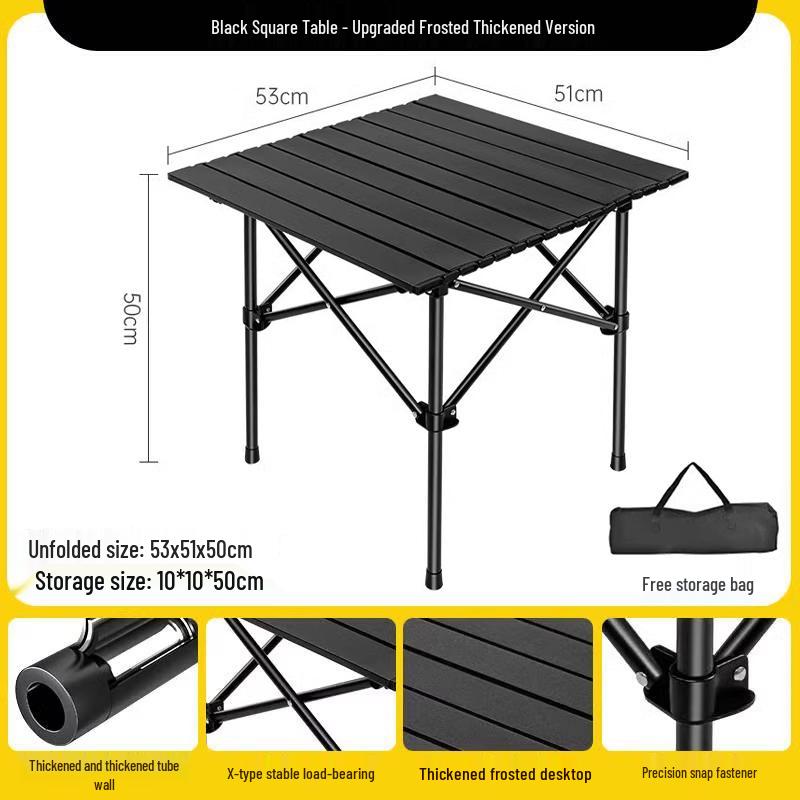 Ultra-light Portable Folding Outdoor Table & Chair Set for Camping and Picnics