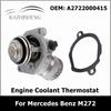 Motorkylartermostat för Mercedes Benz M272 W204 W221 W251 W164 A2722000415 2722000415