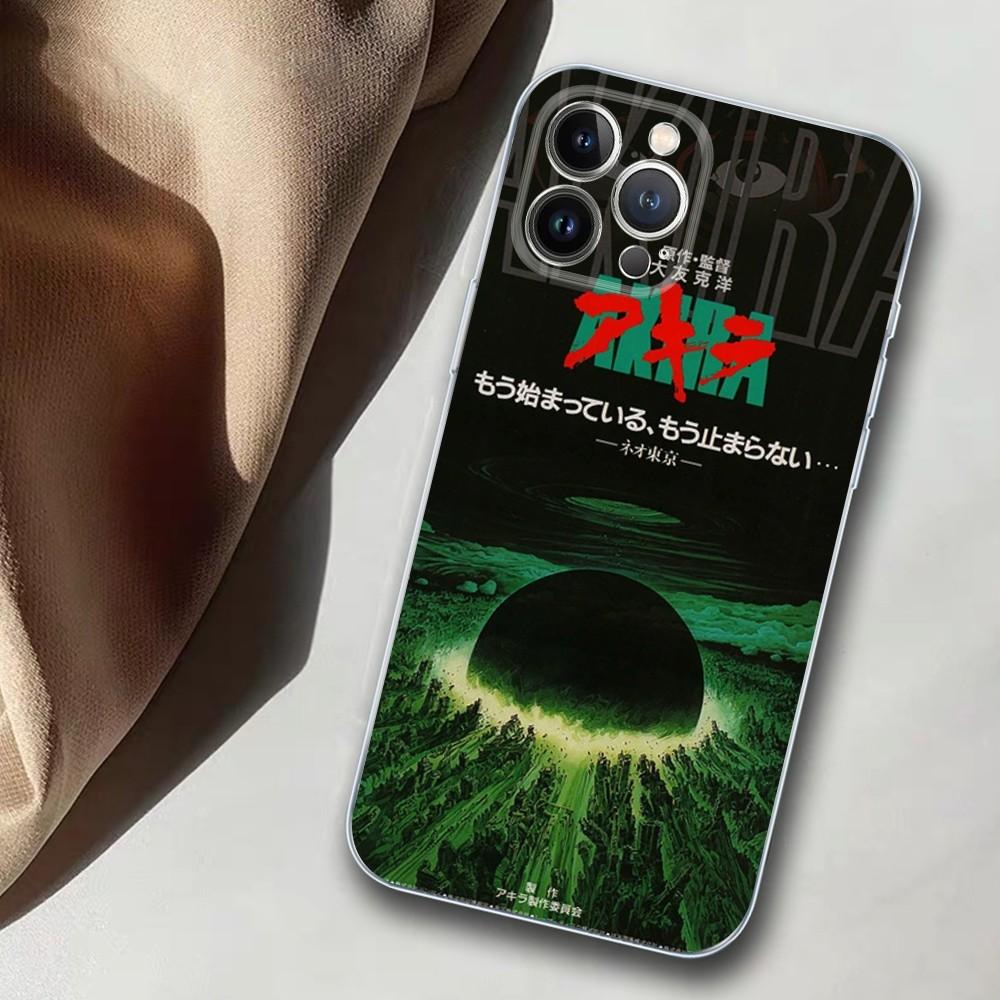 AKIRA Phone Case For iPhone 14 11 12 13 Mini Pro XS Max Cover 6 7 8 Plus X XR SE 2020 Funda Shell