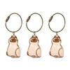 Cat Hair Storage Bottle Transparent Pet Fur Keepsake Capsule for Collecting Cat And Dog Hair Pet Memorial Urns Keychain for Cats Lover