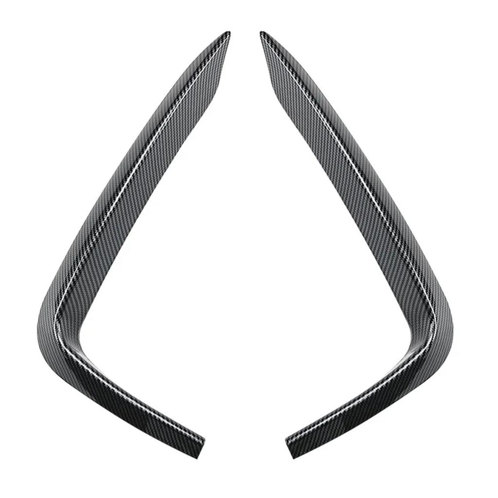 Paar Frontstoßstangenlippe Splitter Seitenschweller für BMW F22 F23 F87 M2 M Sport 2014-2022 Nebelscheinwerferabdeckung Zierleiste