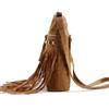 Autumn Winter New Women's Messenger Bags European American Retro Willow Nails Fashion Fringed Crossbody Bag High Quality Velvet Versatile Shoulder Bag