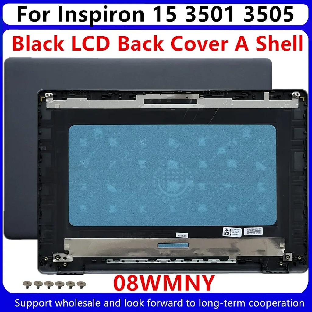 New For Kailxuling Inspiron 15 3501 3502 3505 LCD Back Cover Rear Lid 08WMNY 8WMNY 09F6PT 09F6PT / Front Bezel / Hinges 0MH2YM