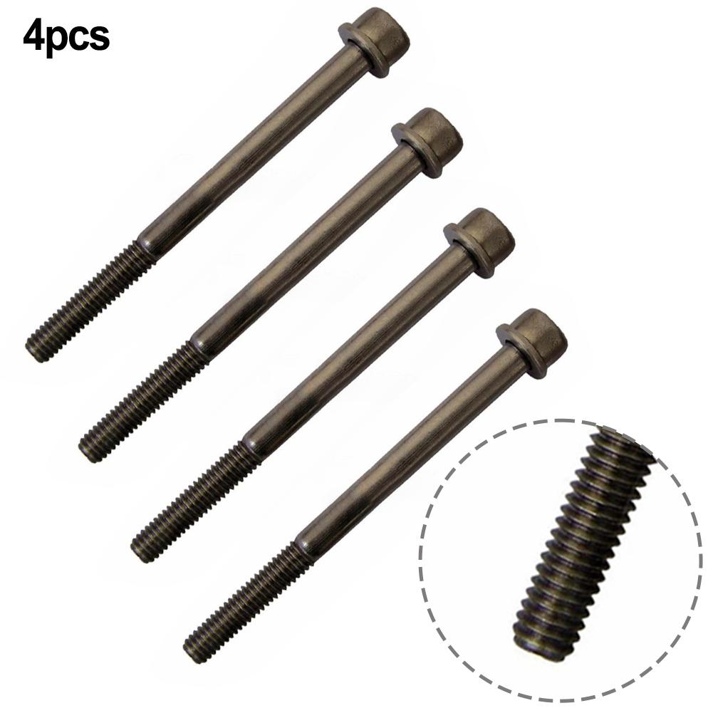 4 szt. Śruby Zamienne do Pił Łańcuchowych Pasują do Modeli 136 137 141 530016044 Zaprojektowane dla Stałej Wydajności Piły Łańcuchowej