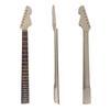 Vetimobato Maple Electric Guitar Neck 22 Frets 27 Inch Unfinished Replacement Part Maple Rosewood Fretboard Bolt-On Dot Inlay
