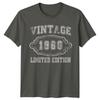 Vintage 1960 Limited Edition 66th Birthday Gift Unisexs T Shirt