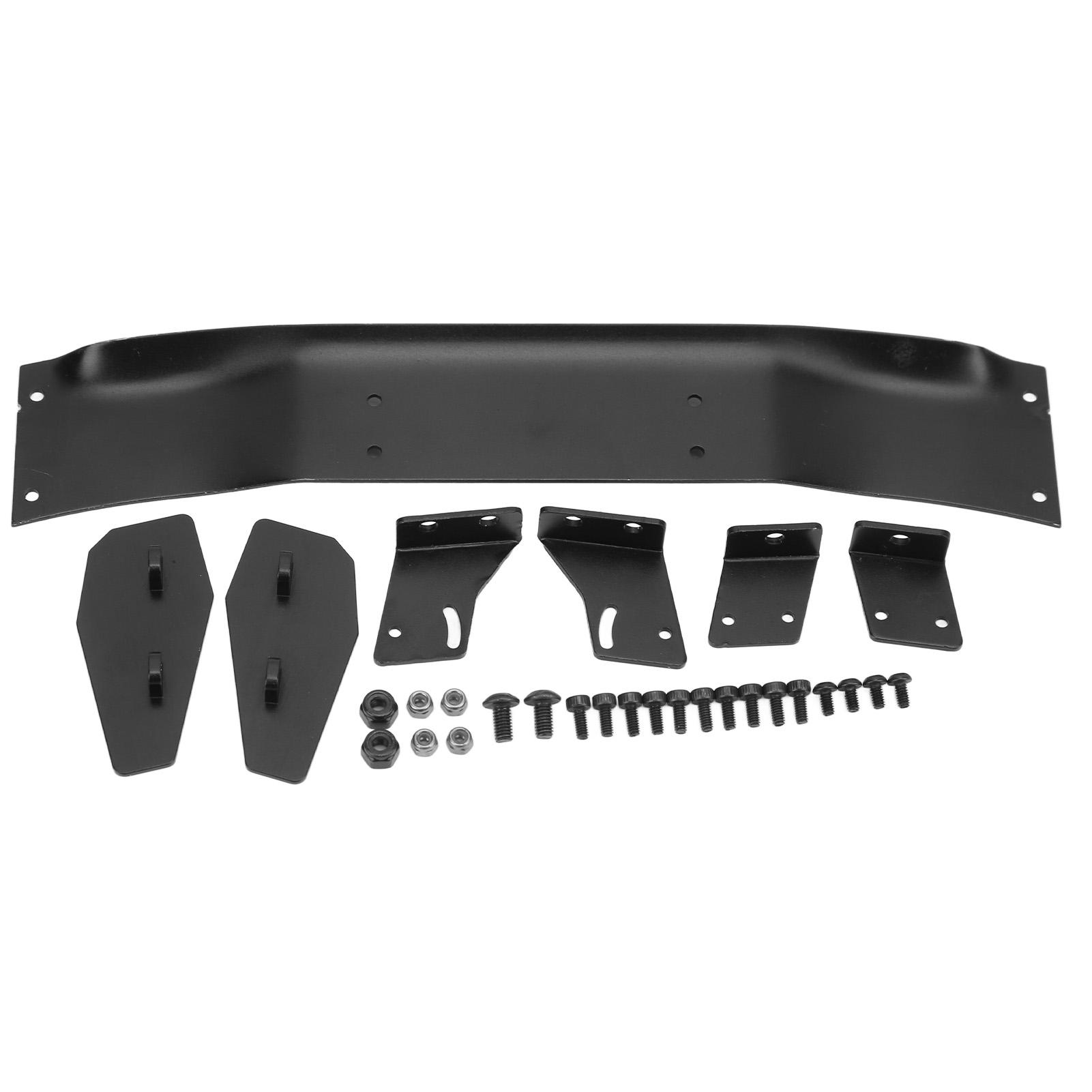 

110 RC Tail Wing Spoiler Drift Racing Aluminium Alloy Tail Wing Black for HSP for LC