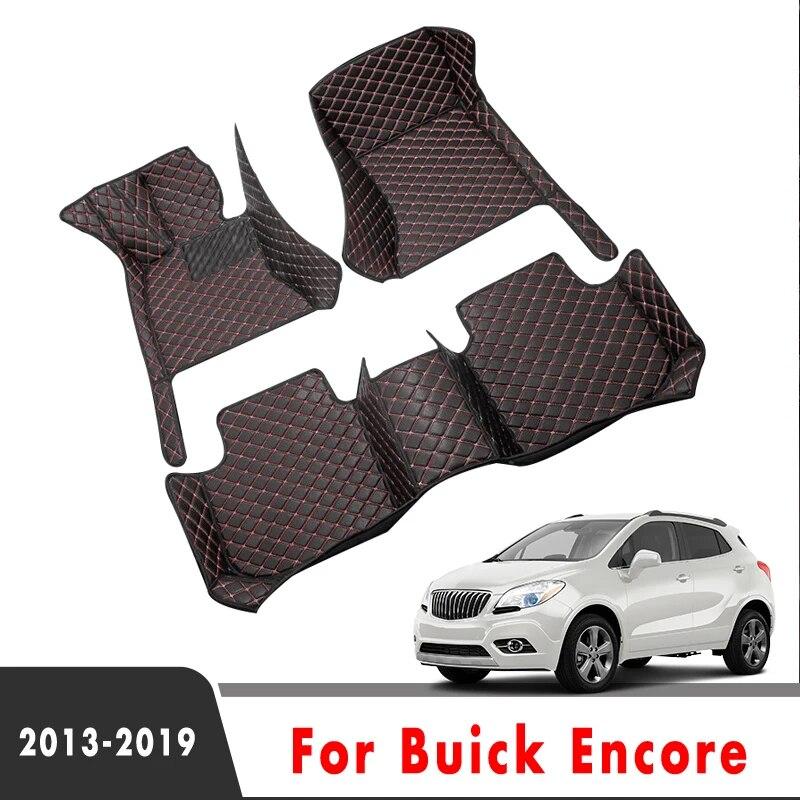 

Автомобильные коврики для Buick Encore 2018 2017 2016 2015 2014 2013 автомобильный ковер индивидуальный стиль авто аксессуары для интерьера подушечки для ног
